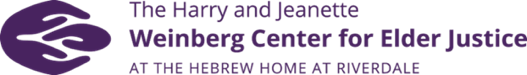 Logo of The Harry and Jeanette Weinburg Center for Elder Justice at the Hebrew Home at Riverdale
